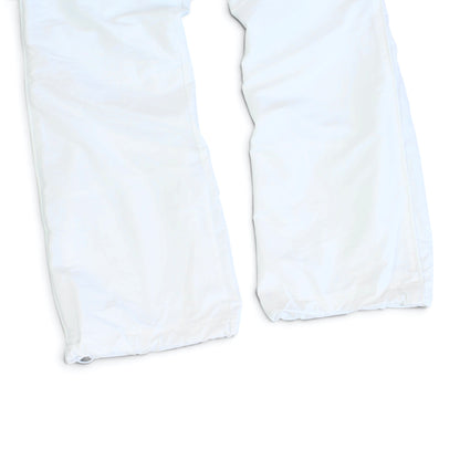 RARE 2000s Baggy Nike Trackpants White - (XL)