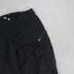 RARE 00s Nike Trackpants Black - (XL)