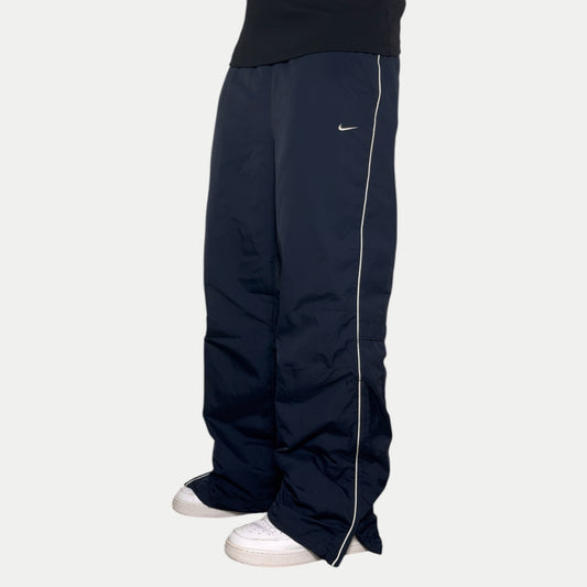RARE 2000s Nike Trackpants Navy - (L)