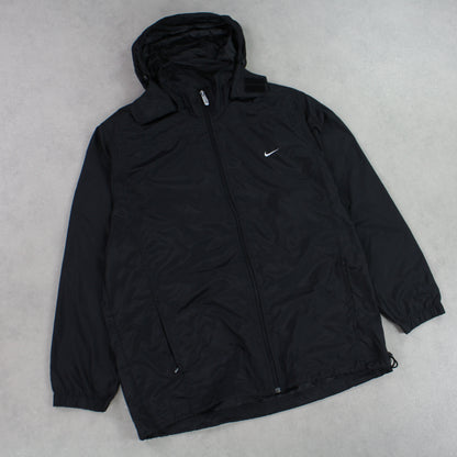 RARE 00s Nike Track Jacket Black - (L)