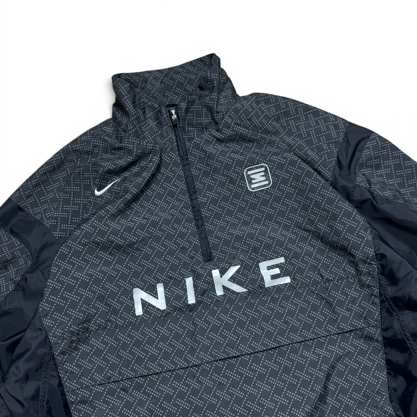 SUPER RARE 2000s Nike Shox Jacket Grey - (S)