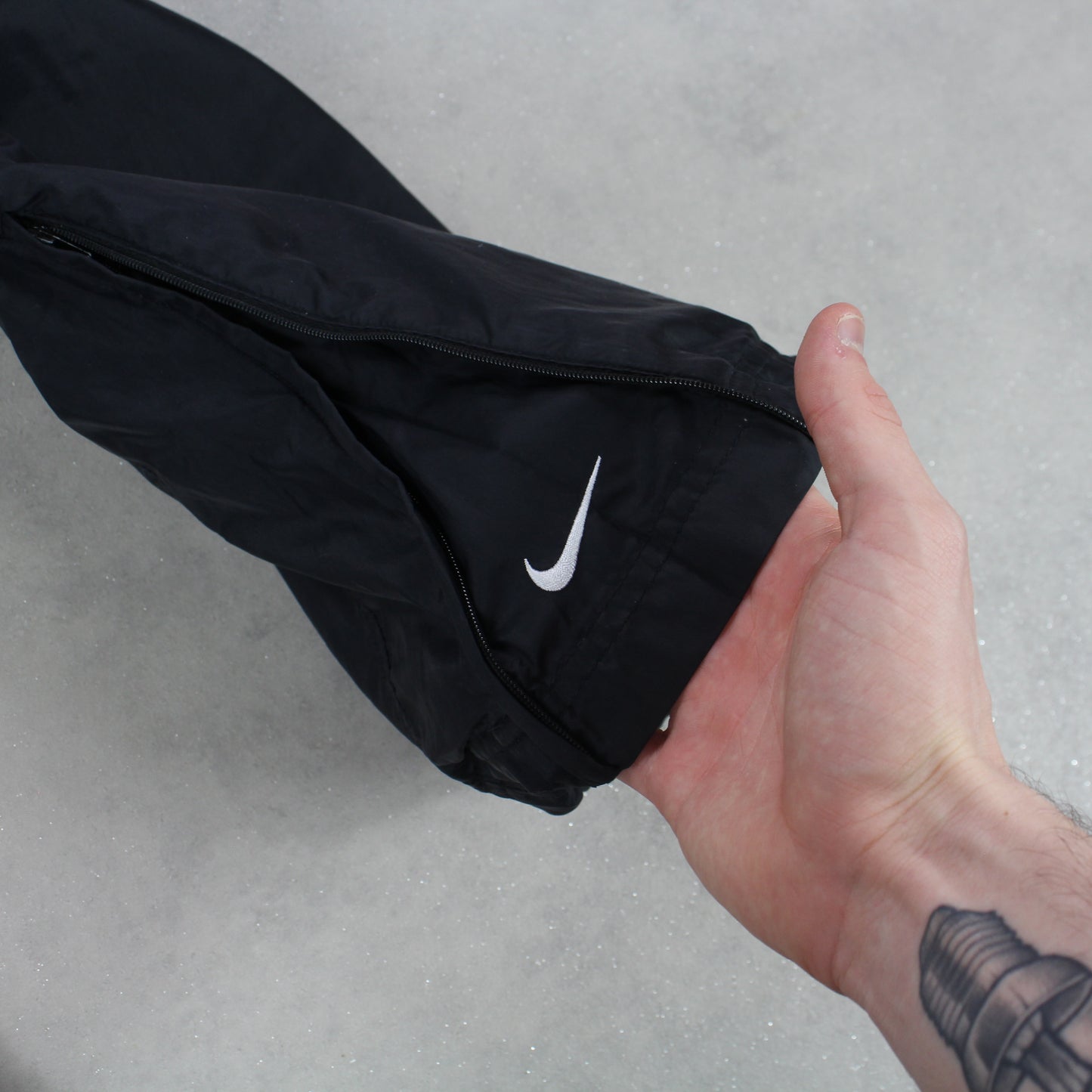 RARE 00s Nike Trackpants Black - (M)