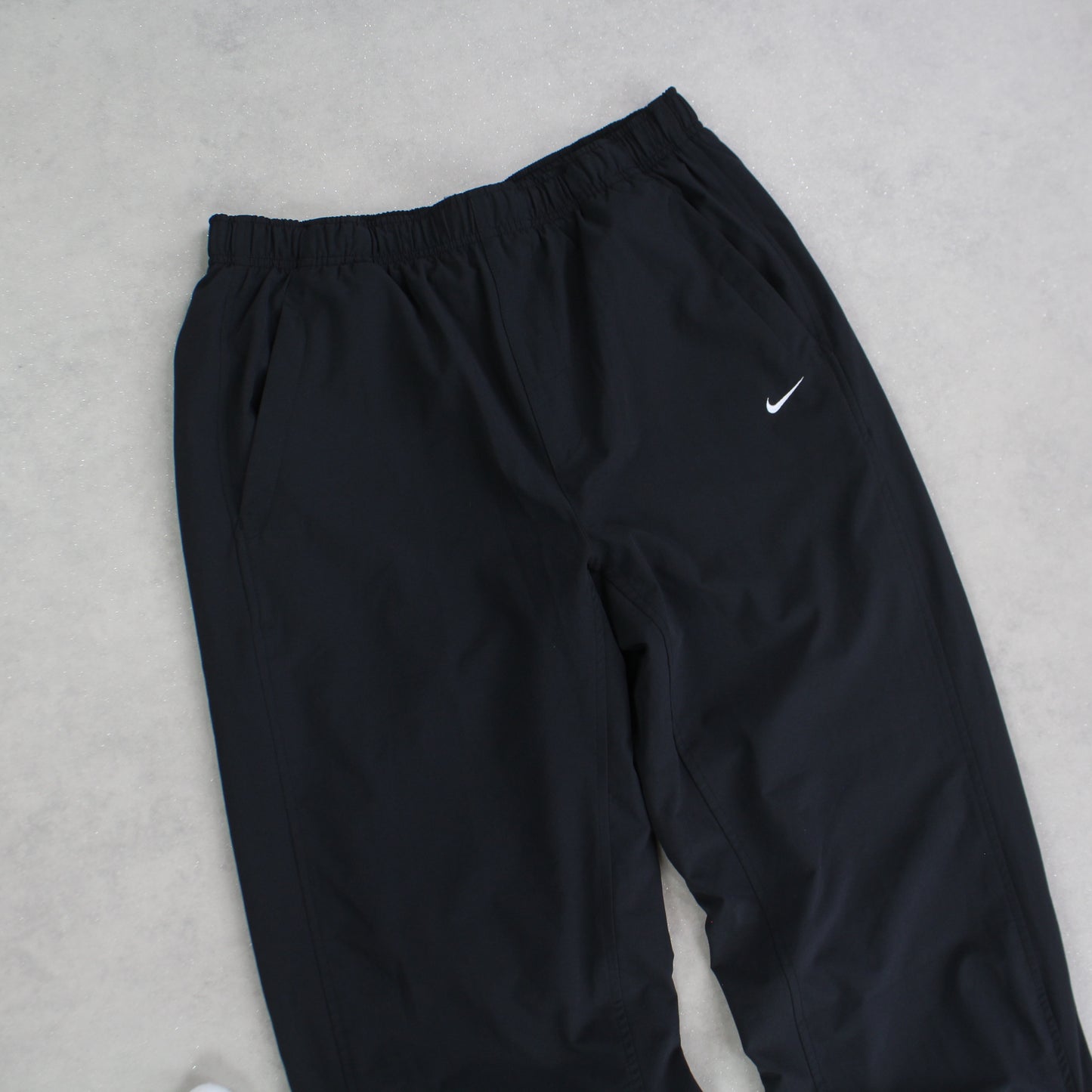 SUPER RARE 2000s Nike Trackpants Grey - (L)