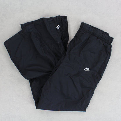 RARE Vintage 00s Nike Trackpants Black - (M)