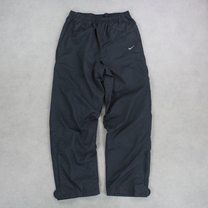 RARE 00s Baggy Nike Trackpants Grey - (L)