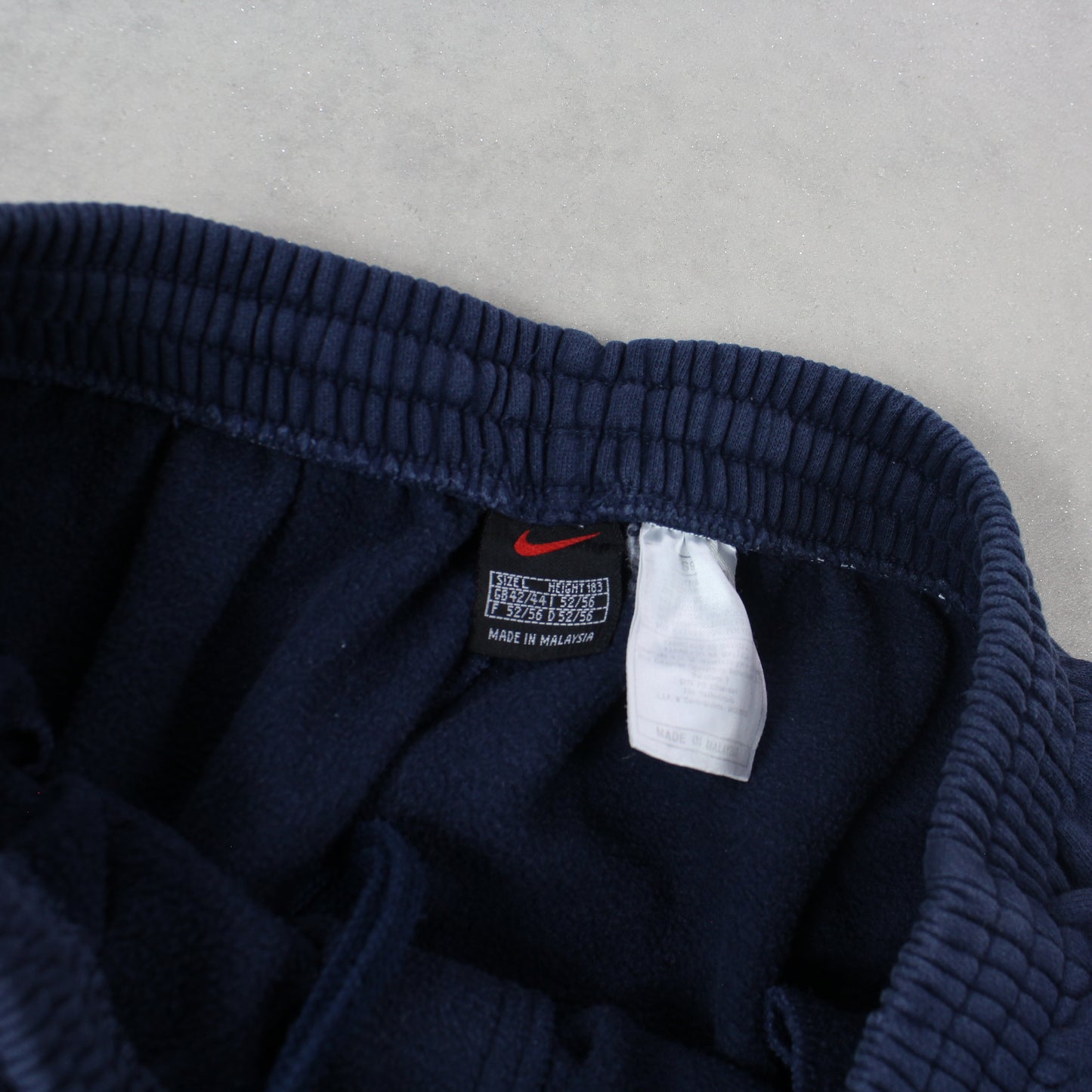 RARE 90s Baggy Nike Joggers Navy - (M)