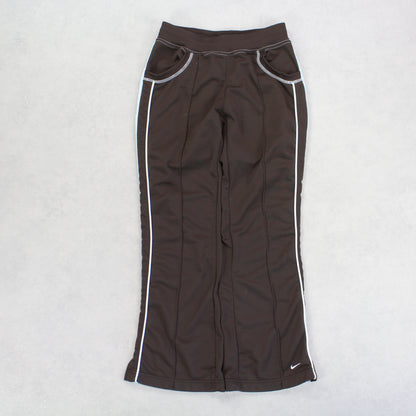 RARE Vintage 00s Brown Nike 3/4 Track Pants Women's  - (XXS)