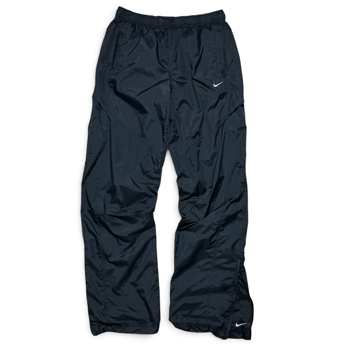 RARE 2000s Nike Trackpants Grey - (S) | PREMIUM