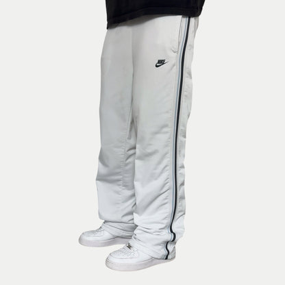 RARE 2000s Nike Trackpants White - (M)