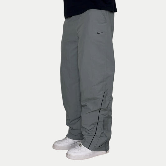 RARE 2000s Nike Trackpants Grey *PREMIUM* - (L)