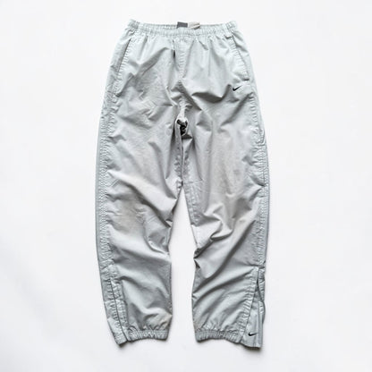 SUPER RARE 2000s Nike Trackpants Grey - (S)