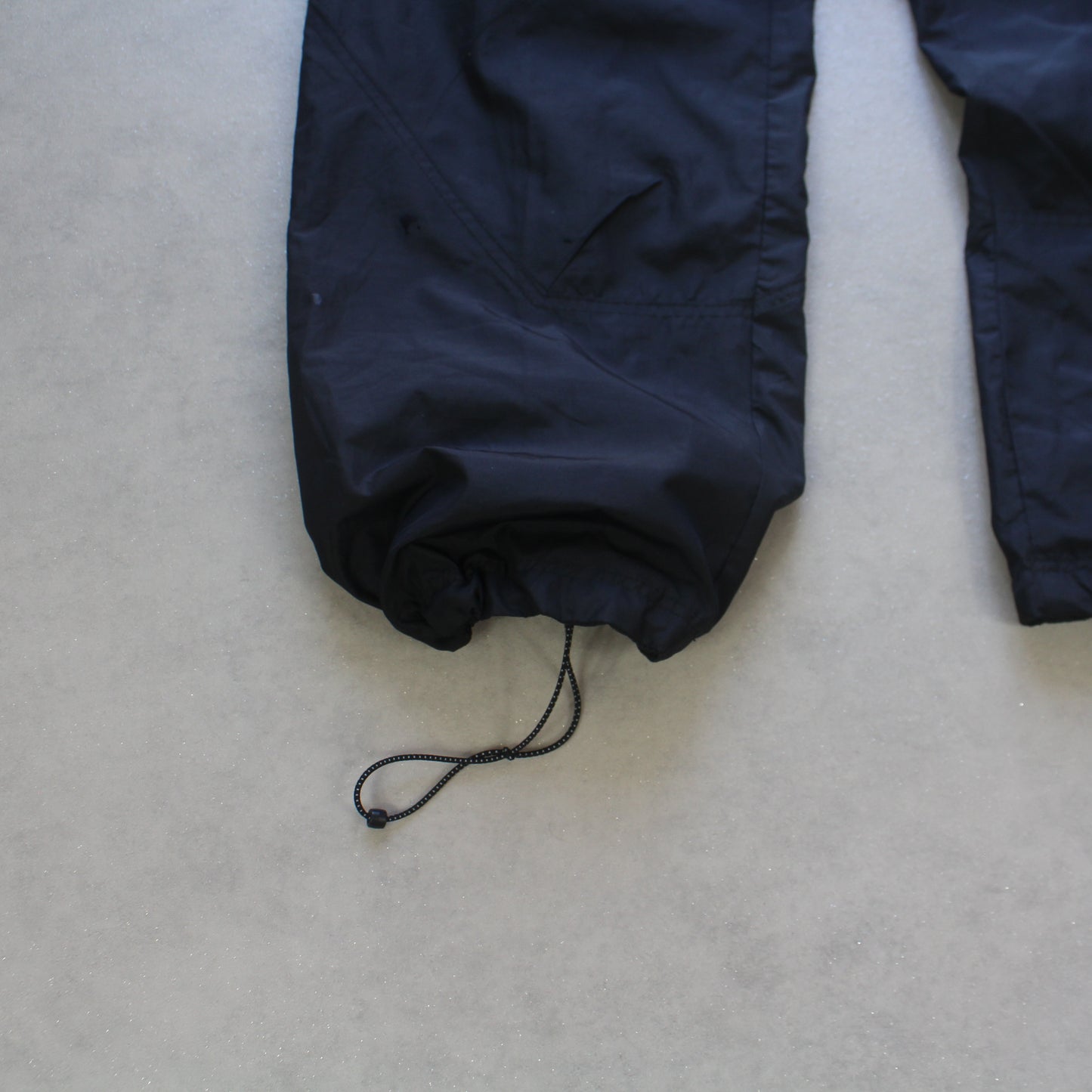 RARE 2000s Baggy Nike Trackpants Black - (M)