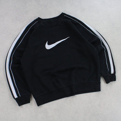 RARE 2000s Nike Sweatshirt Black - (S)