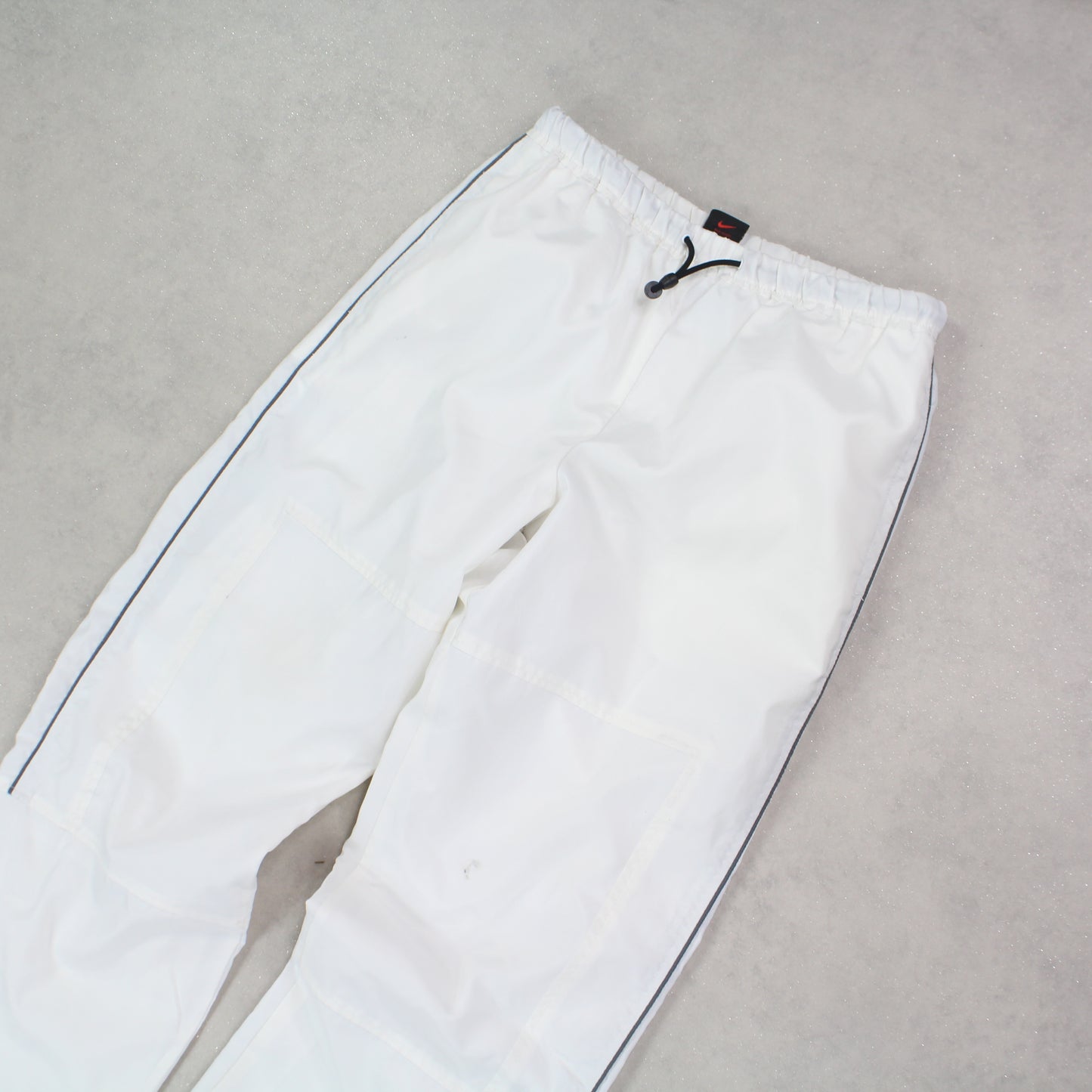 RARE 90s Nike Trackpants White - (S)