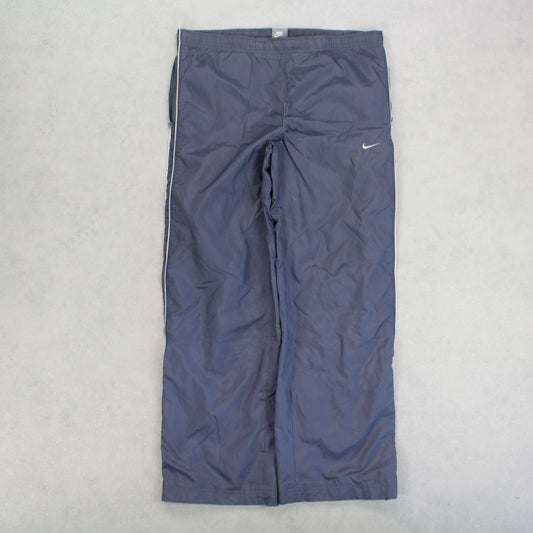 RARE Vintage 00s Nike Trackpants Grey - (S)