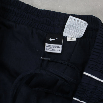 RARE 2000s Baggy Nike Trackpants Navy - (XL)