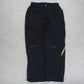 RARE Vintage 00s Nike Trackpants Black - (L)