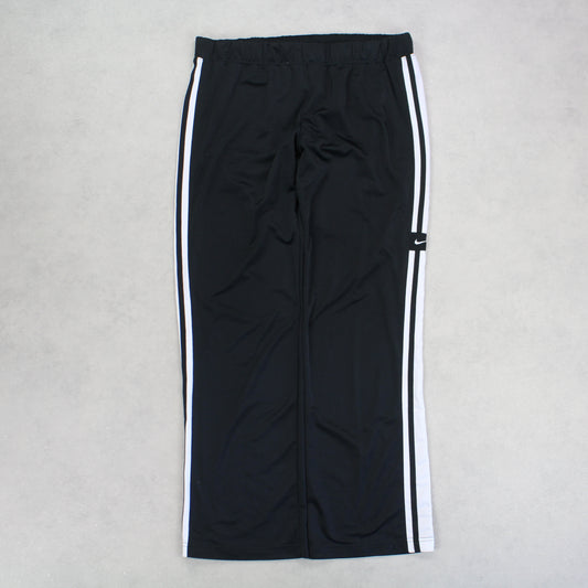 RARE Vintage 00s Nike Trackpants Black - (L)