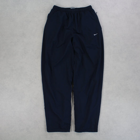 RARE 00s Nike Trackpants Navy - (S)