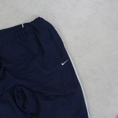 RARE 00s Nike Trackpants Navy - (S)