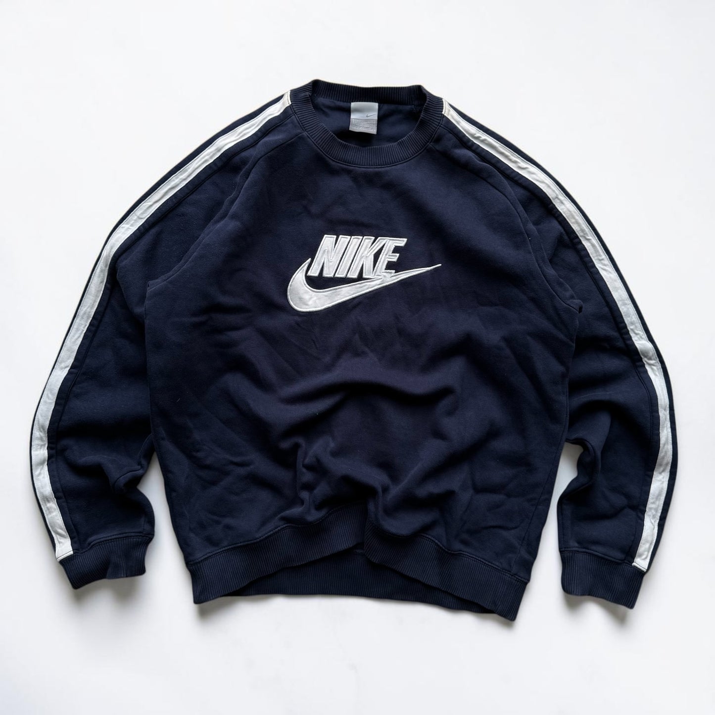 RARE 2000s Nike Sweatshirt Navy - (S)