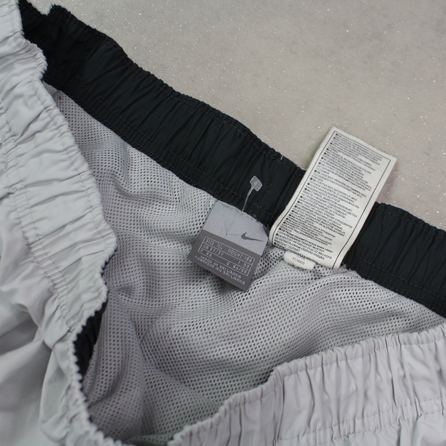 SUPER RARE 00s Baggy Nike Shox Trackpants Grey - (L)