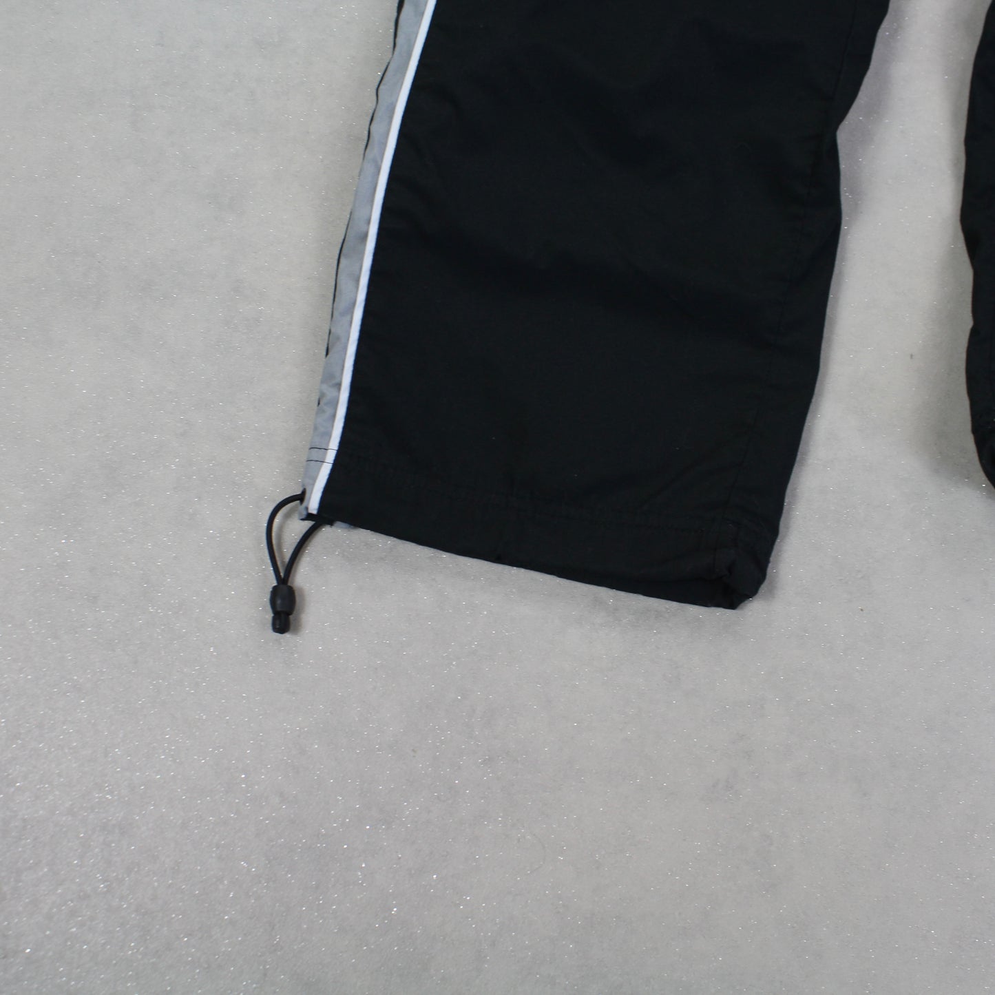 RARE 2000s Nike Baggy Trackpants Black - (L)