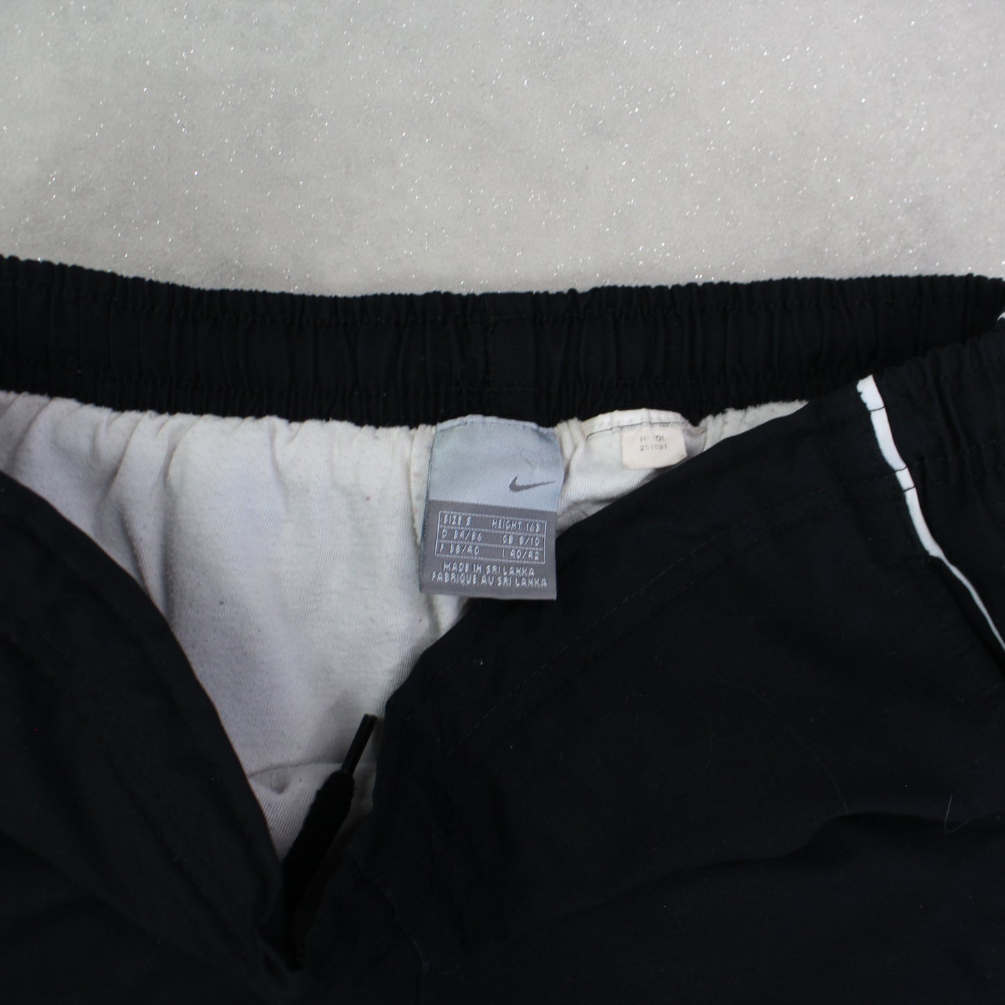 RARE 00s Nike Trackpants Black - (S)