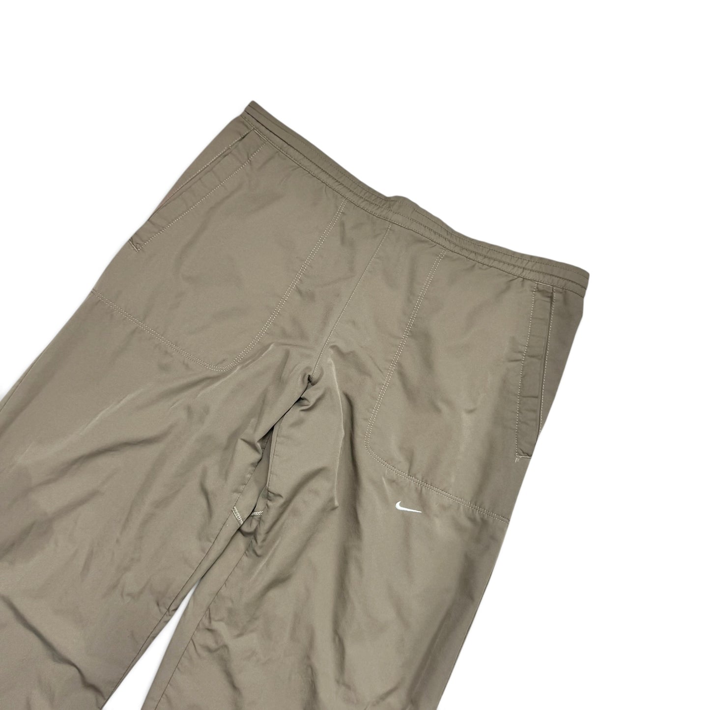 2000s Nike Trackpants Light Brown - (S)