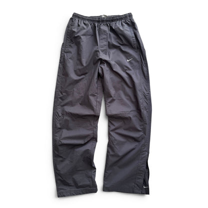 SUPER RARE 2000s Baggy Nike Trackpants Grey *PREMIUM* - (M)
