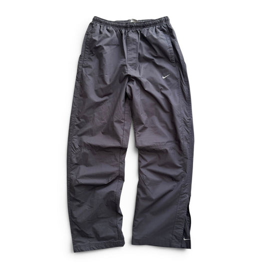 SUPER RARE 2000s Baggy Nike Trackpants Grey *PREMIUM* - (M)