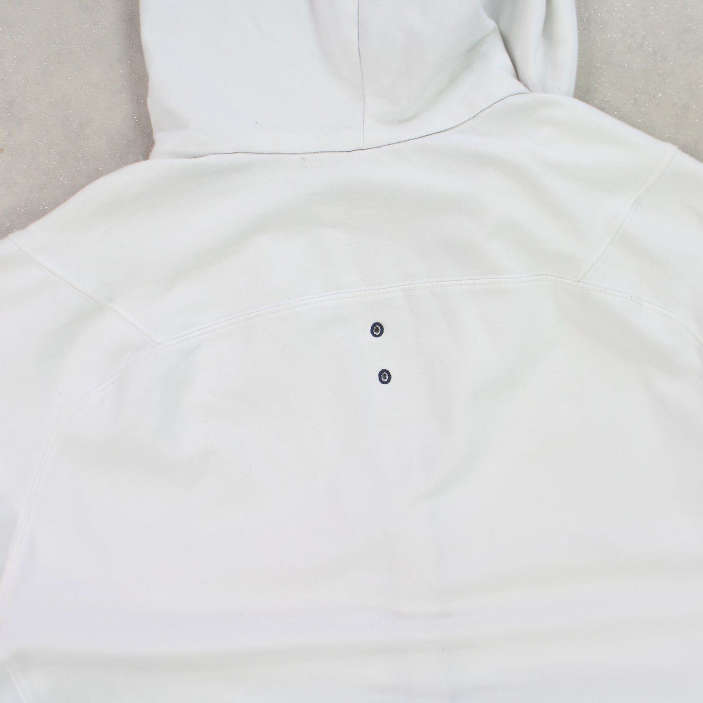 SUPER RARE 00s Nike Hoodie White - (L)