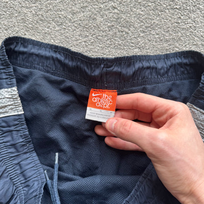 RARE 2000s Baggy Nike Trackpants Navy - (M)