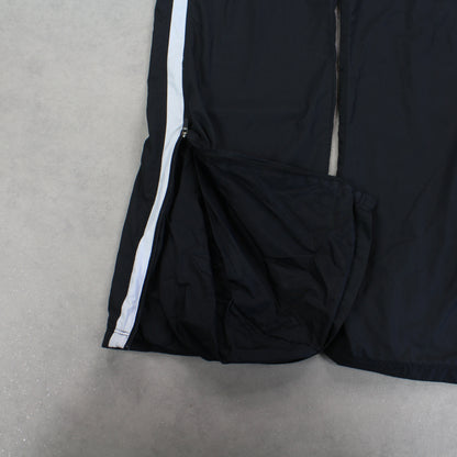 RARE 00s Nike Trackpants Black - (XS)