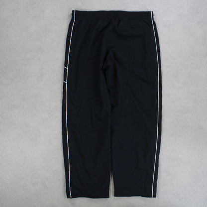 RARE 2000s Baggy Nike Trackpants Black - (L)