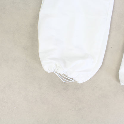 RARE 2000s Baggy Nike Trackpants White - (L)