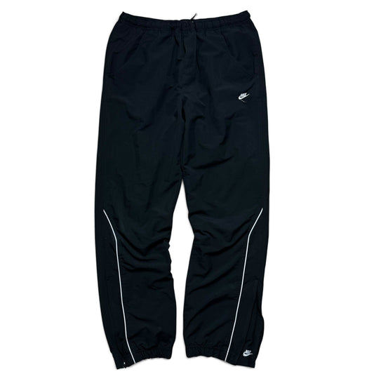 RARE 2000s Nike Trackpants Black - (L)