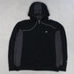 SUPER RARE Vintage 00s Nike TN Spell Out Zip Hoodie Black - (L)