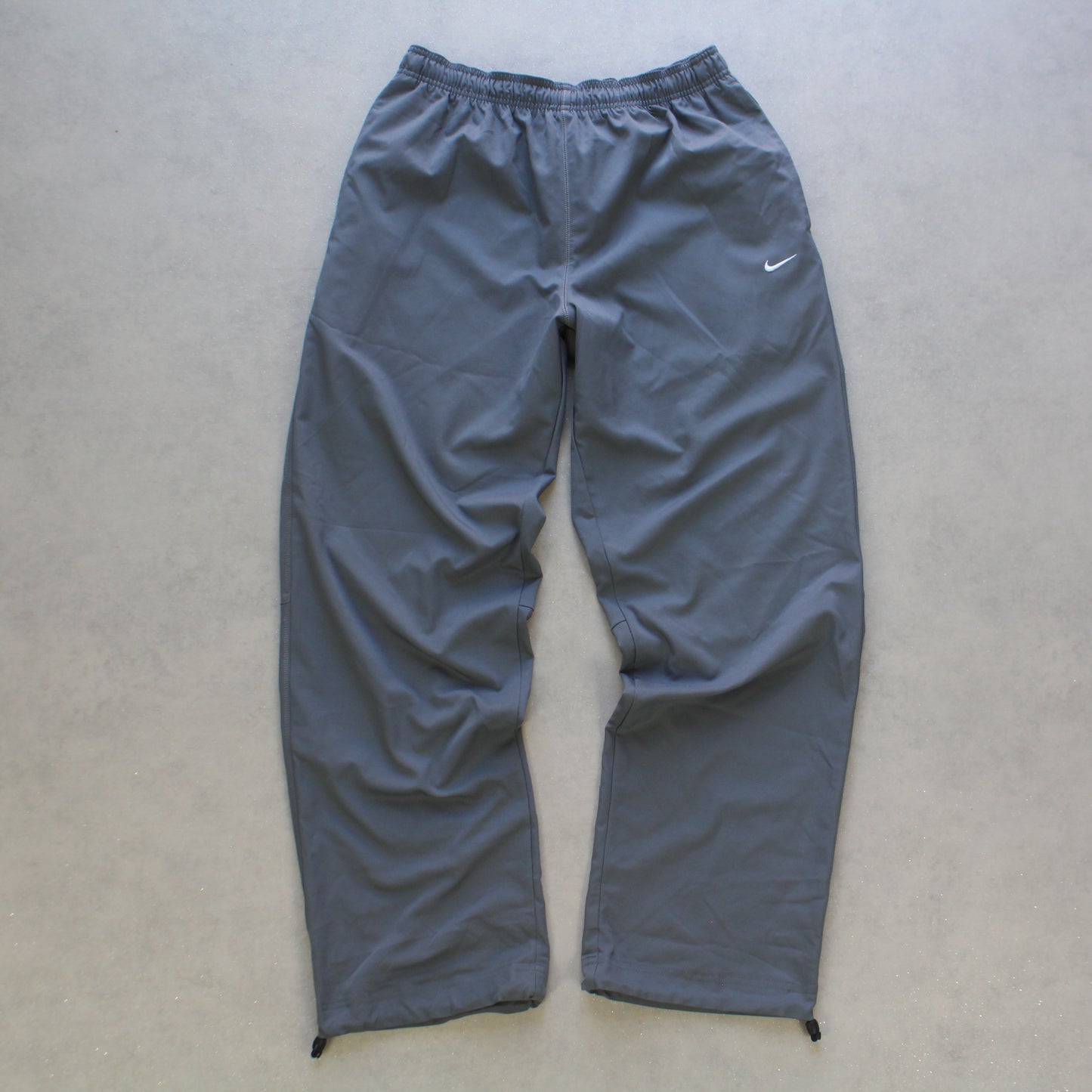 RARE 2000s Nike Trackpants Grey - (M)