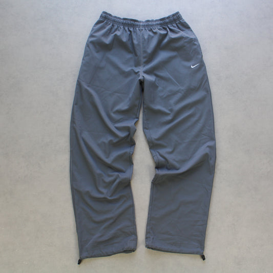 RARE 2000s Nike Trackpants Grey - (M)