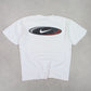 RARE Vintage 1990s Nike T-Shirt White - (L)