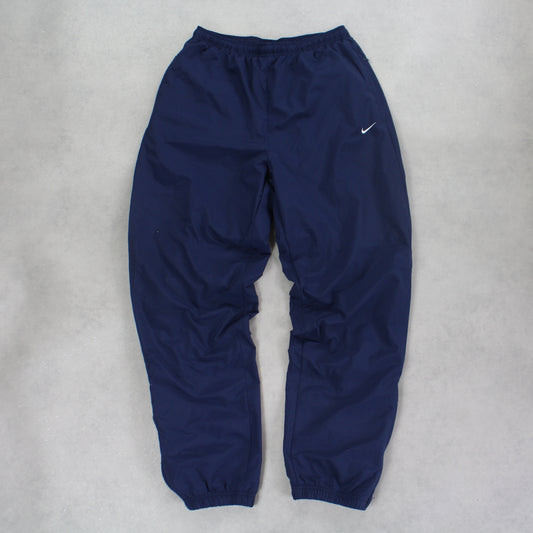 RARE 2000s Nike Trackpants Navy - (M)
