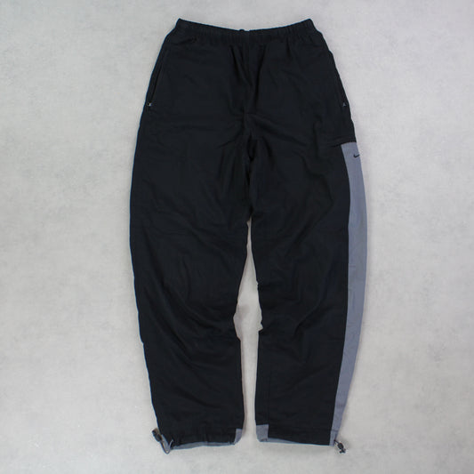 RARE 2000s Nike Trackpants Black - (S)