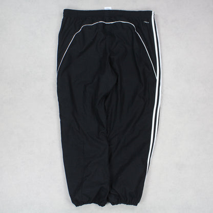 Vintage 00s Adidas Trackpants Black - (XL)