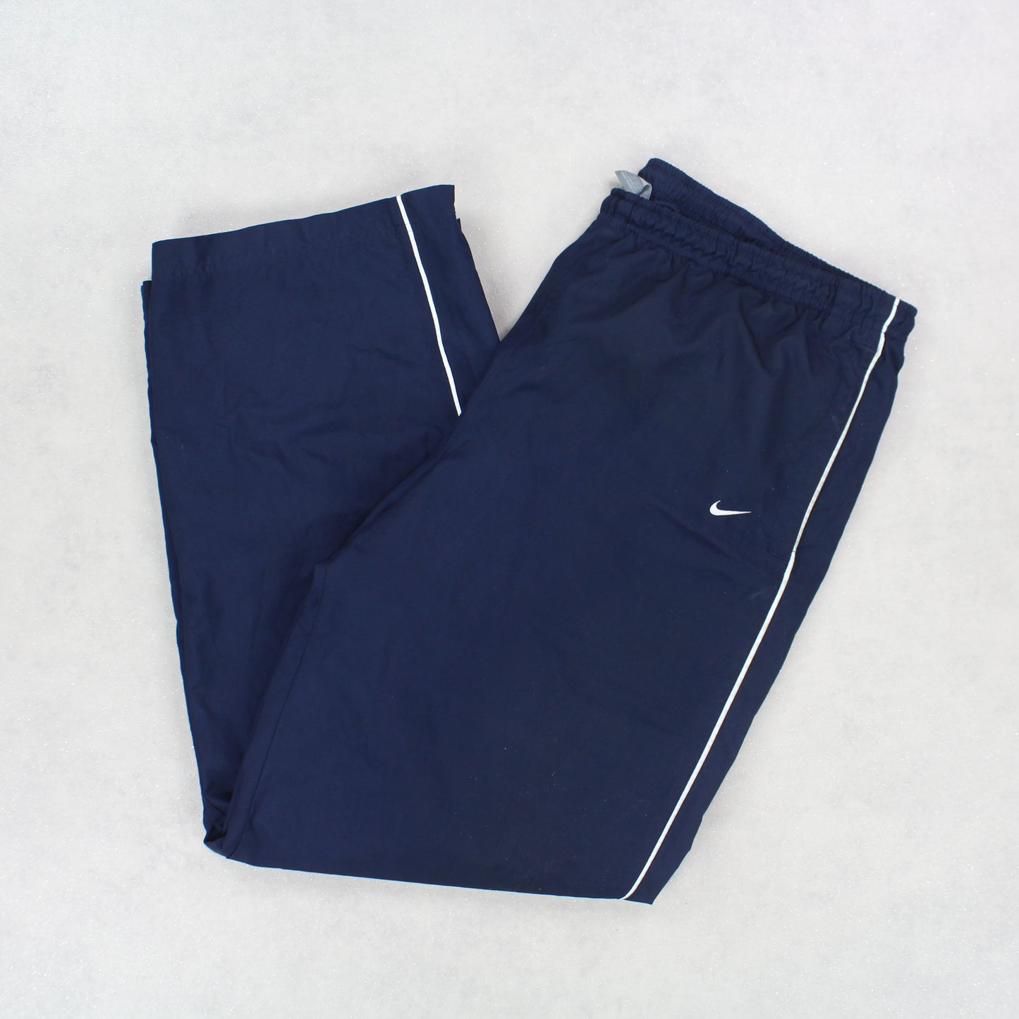 RARE Vintage 00s Nike Trackpants Navy - (XXL)