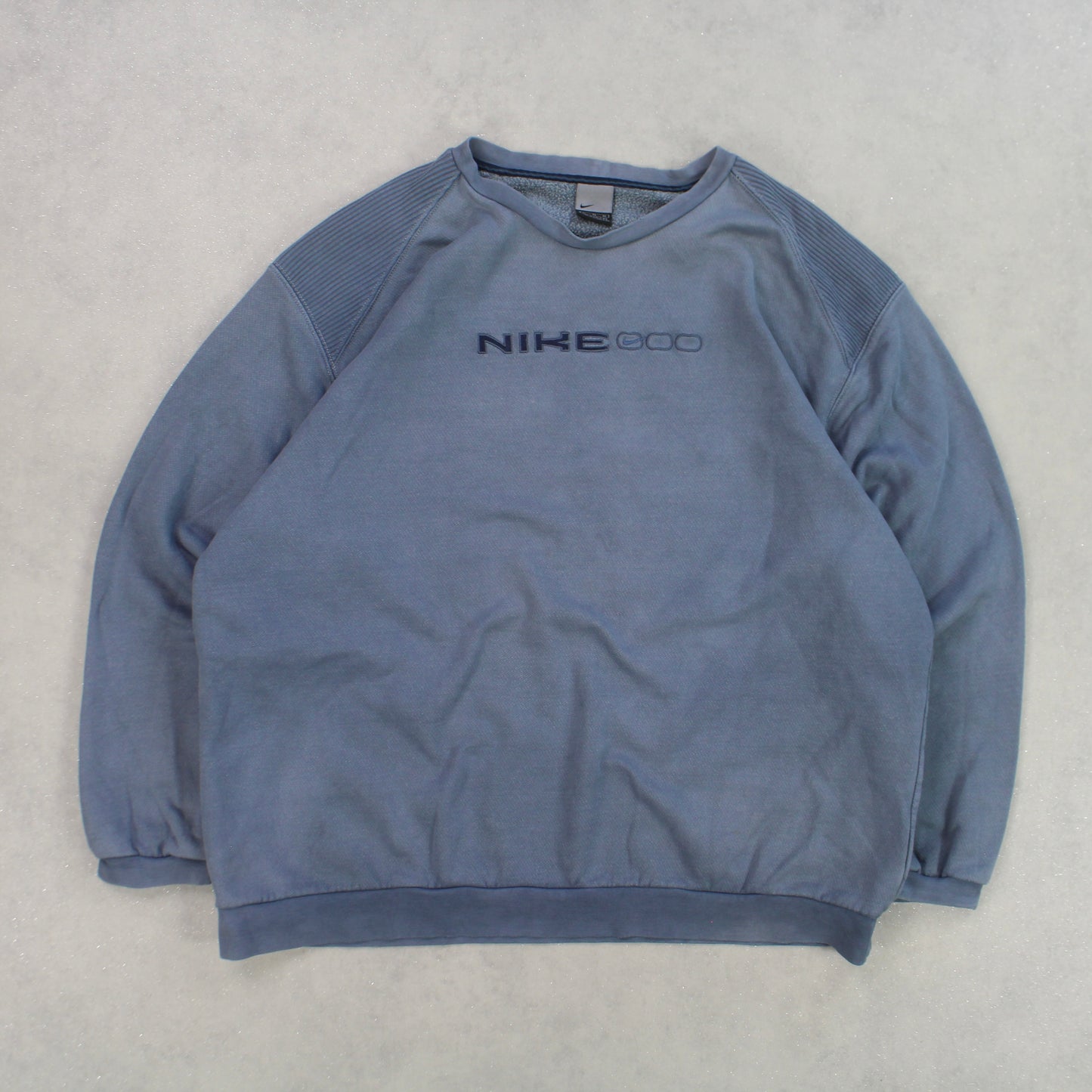 RARE 00s Nike Sweatshirt Blue - (XL)