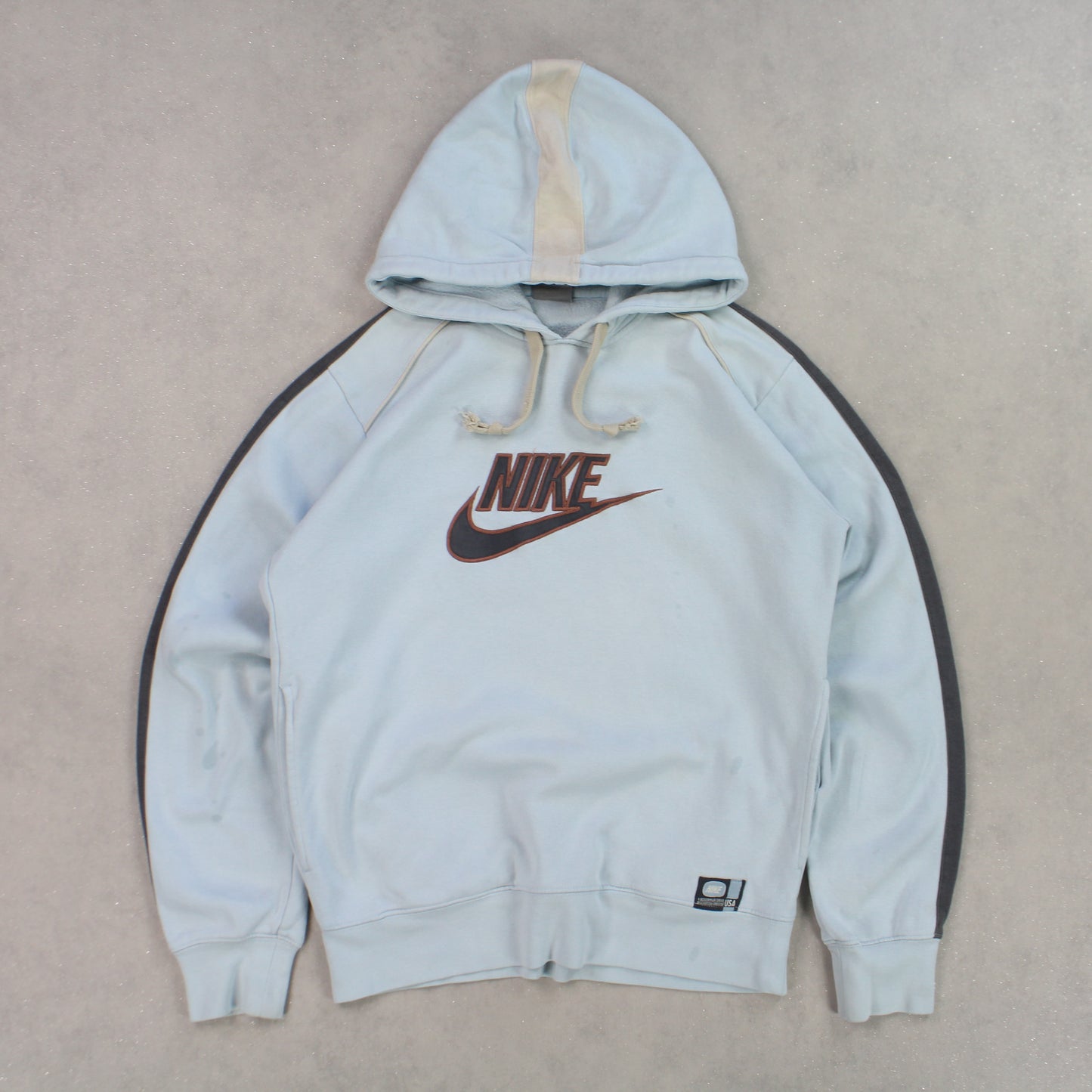 RARE 00s Nike Hoodie Light Blue - (S)