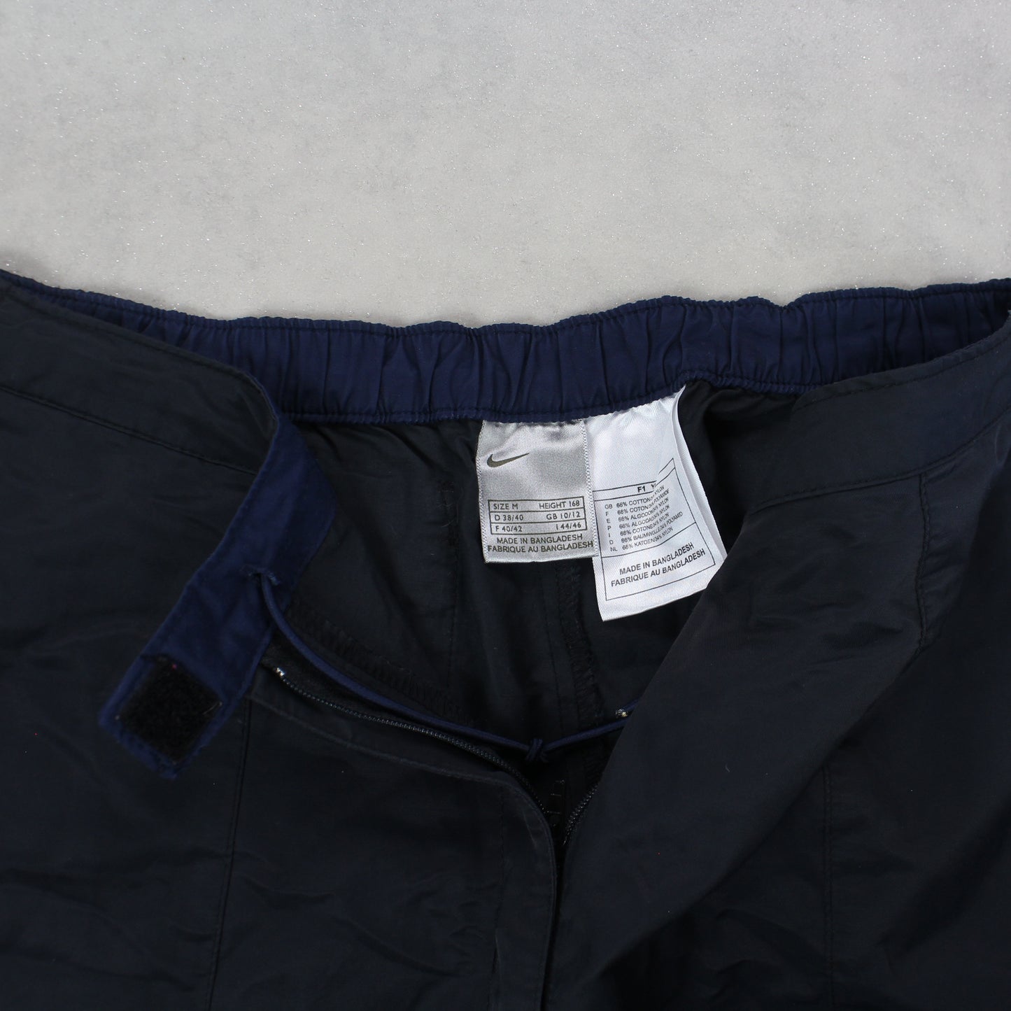 RARE 00s Nike Trackpants Black - (S)