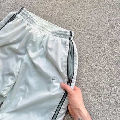 RARE 2000s Nike Trackpants Grey - (XS)