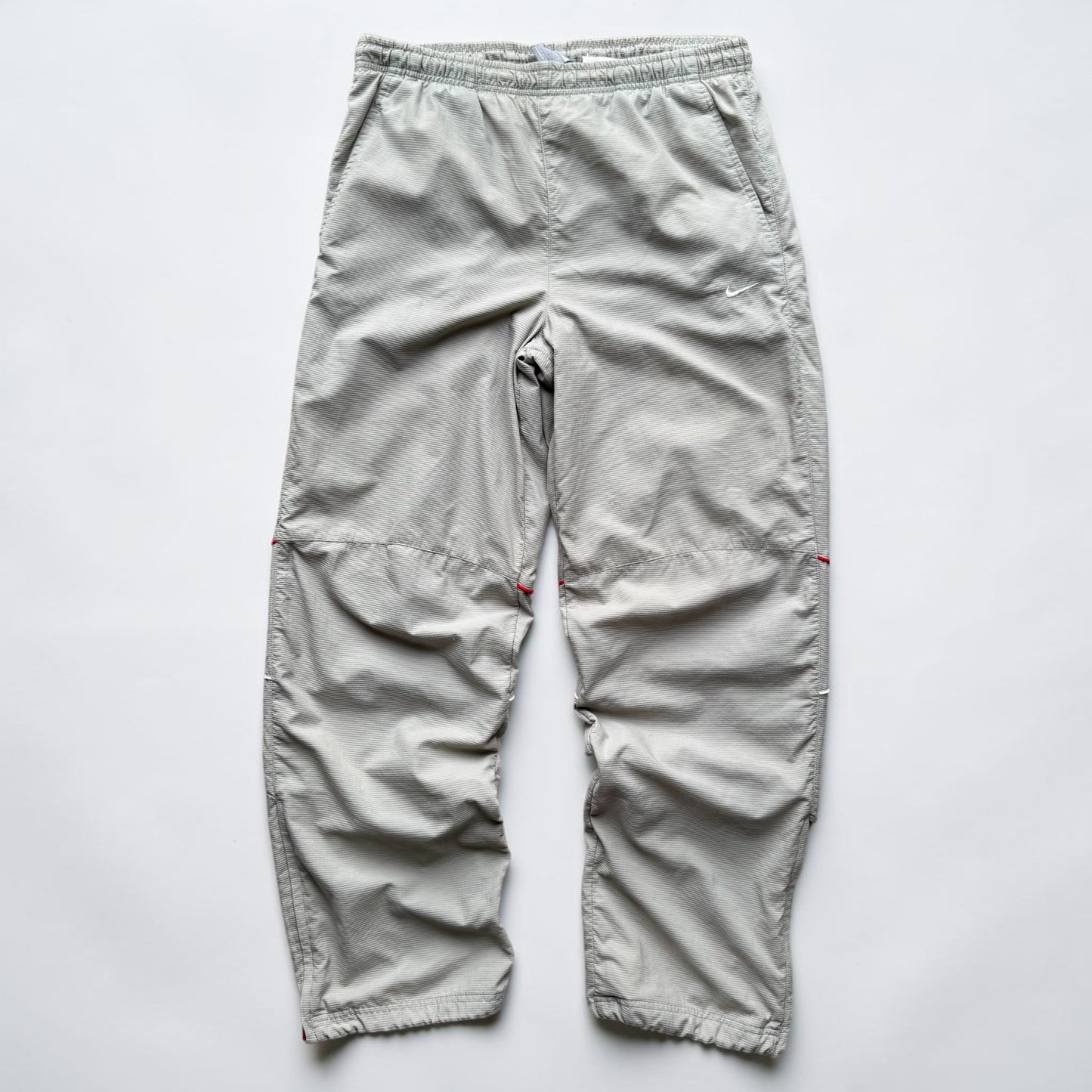 RARE 2000s Nike Trackpants Grey - (L)